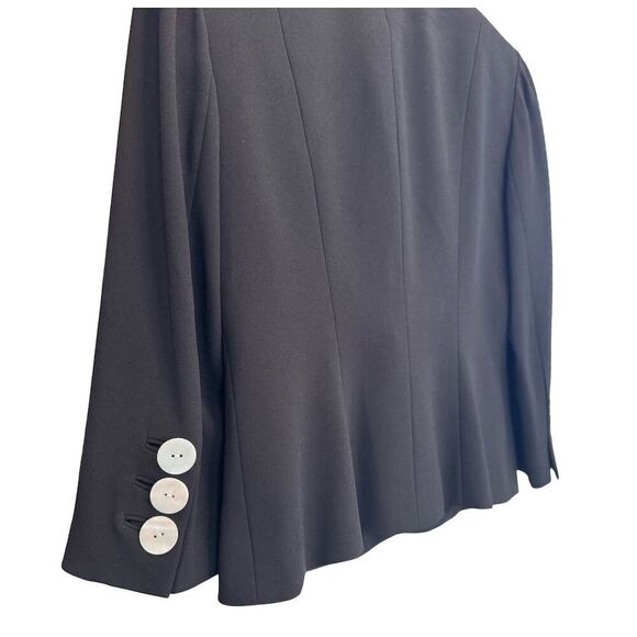 Etcetera Women's Black Blazer Jacket Size 4 - Picture 8 of 10